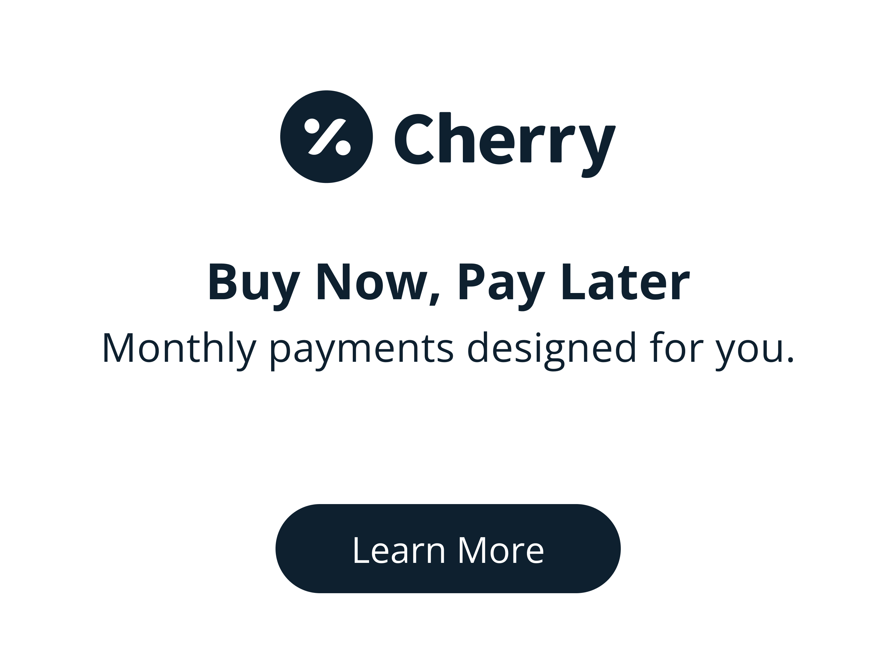 Cherry Payment Plan